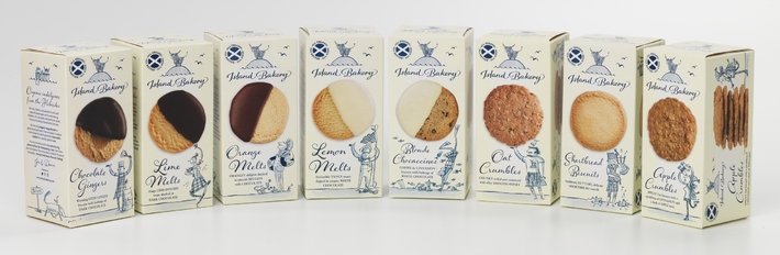 Les biscuits écossais sucrés biologiques Island Bakery
